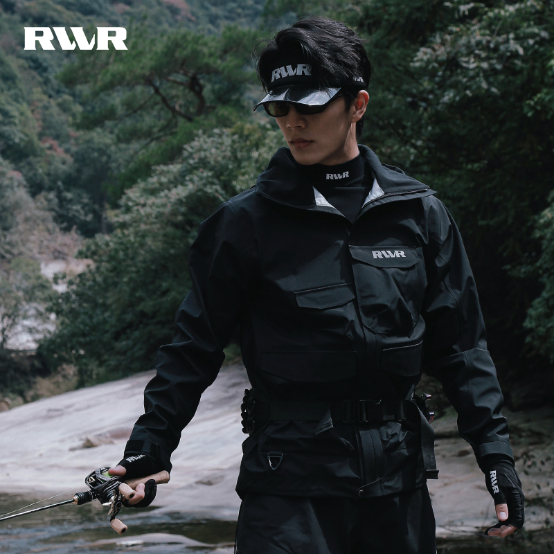 rvvr冲锋衣23新款黑武士男款