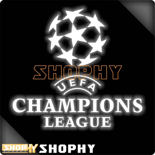 欧洲冠军联赛UEFA CHAMPIONS LEAGUE运动改装反光摩托汽车贴纸