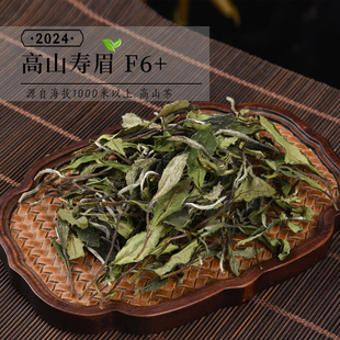 新茶 2024年早春雨前高山寿眉F6+ 高性价比寿眉口粮茶政和白茶