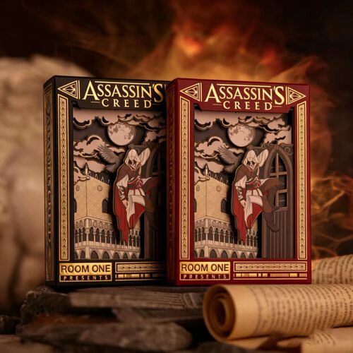 野猪校长收藏高颜值扑克牌 Assassin's Creed 刺客信条 Room one