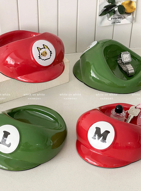 创意陶瓷工位桌小摆件