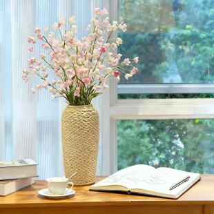 轻奢高端仿真花铃兰花客厅装饰桌面餐桌假花摆设花束花艺插花摆件