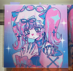 29.7X29.7厘米 光栅海报 ANARRATOR 啊旁白｜兰花