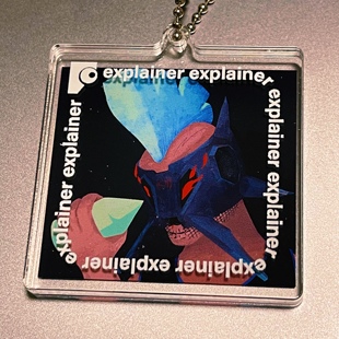 头像 Foght 水浒 System 蔡福 双片亚克力挂件 铁臂膊