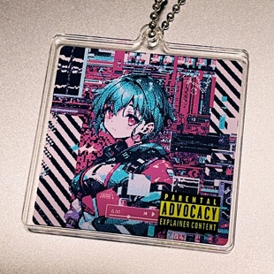 原配色版 Blotter 双片亚克力挂件 脏标 不稳 二次元 自我