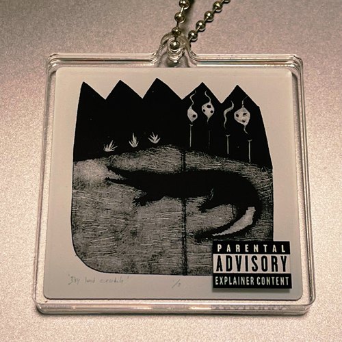 水浒 旱地忽律（朱贵的头像） by Cronli 双片亚克力挂件 脏标