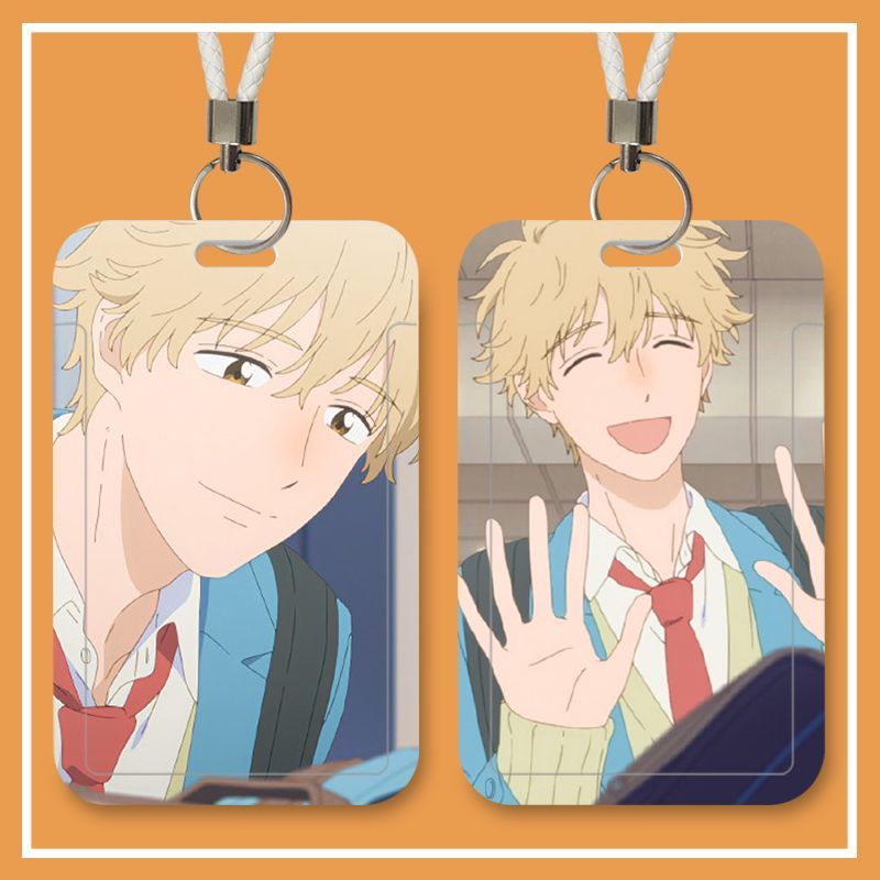 志摩聪介悦动青春动漫学生滑盖卡套饭卡公交卡身份证件保护套收纳