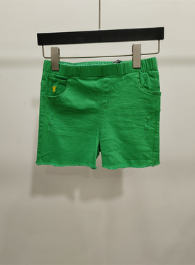 清仓买三送一polosport女童夏款甜美糖果裤时尚短裤72QK31082