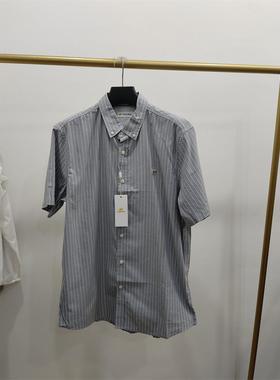 GOLDENBEAR黄金熊男士夏款显气质显瘦短袖衬衣BFHA32270012