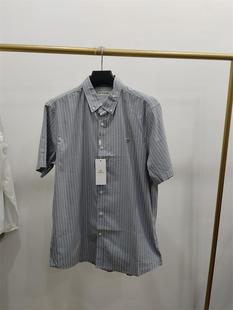 GOLDENBEAR黄金熊男士夏款显气质显瘦短袖衬衣BFHA32270012