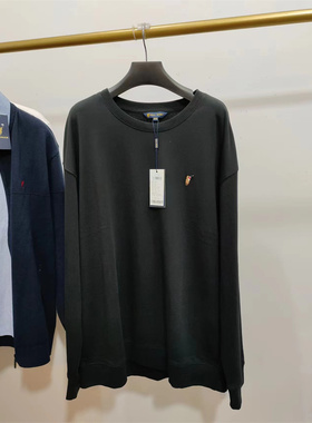 190码POLOSPORT新款男士春秋单圆领长袖卫衣休闲上衣BC3P21211011
