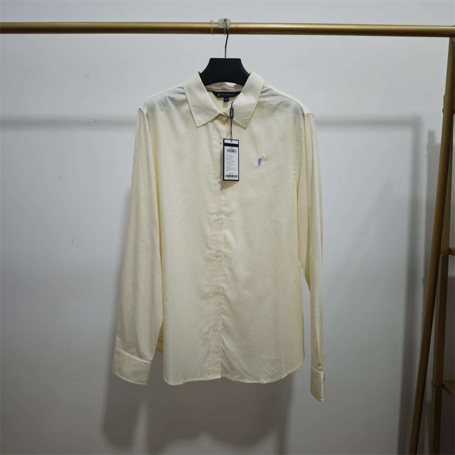 衬衫条纹减龄宽松款宽松