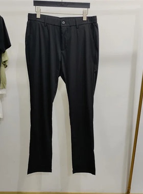 夏款新款男装休闲裤长裤子轻薄舒适弹性直筒商务西裤AFFC31310612
