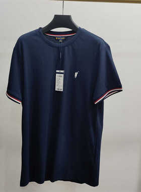 170码POLOSPORT正品夏款男士圆领小马刺绣标短袖T恤AF4P22280351