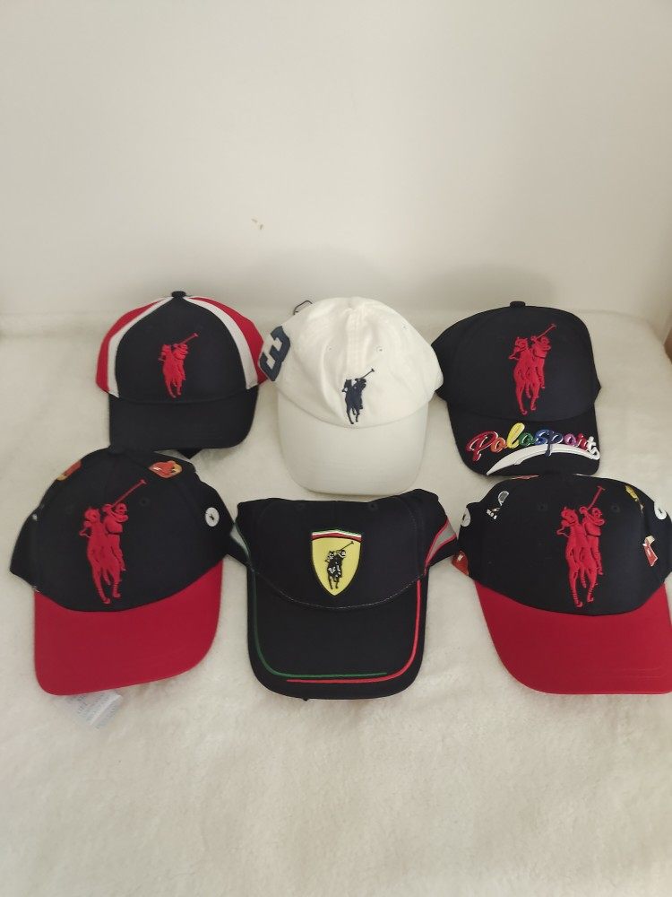 polosport专柜正品时尚帅气男童防嗮遮阳太阳帽帽子