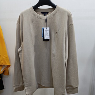 175-180码POLOWALK春秋男士长袖小马刺绣标卫衣T恤BWFW41240275