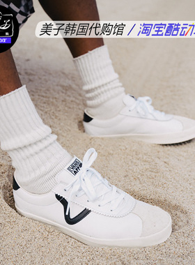 VANS 范斯 Sport 73 Premium 黑白皮面简约休闲鞋VN000D2JBLK现货