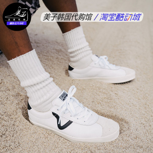 VANS舒适简约复古白男女休闲板鞋