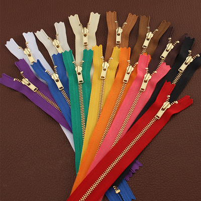 3#金齿 17cm金属拉链  手袋箱包拉链手工皮具用 非塑料非尼龙7018