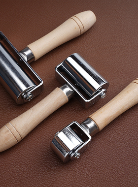 皮革滚轮 滚胶轮手工DIY牛皮皮艺皮雕工具 滚边器 压边器 4933