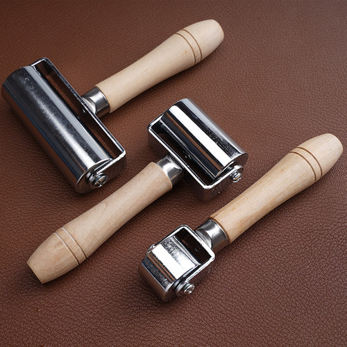 皮革滚轮 滚胶轮手工DIY牛皮皮艺皮雕工具 滚边器 压边器 4933
