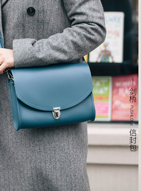 剑桥包信封包版型图纸 D010 手工DIY皮革制作  斩距4mm 非成品包