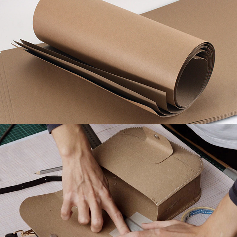 打版牛皮纸 美牛卡纸 板型图纸手工DIY皮革皮具制作纸格 手袋打版