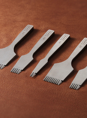 Chakivi斜平斩 锋利精抛 法斩 手工DIY皮具打孔斩非圆斩菱斩10081