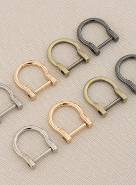 灯泡扣 马蹄扣 女包五金配件 手工DIY包包手袋五金 内径18mm4699