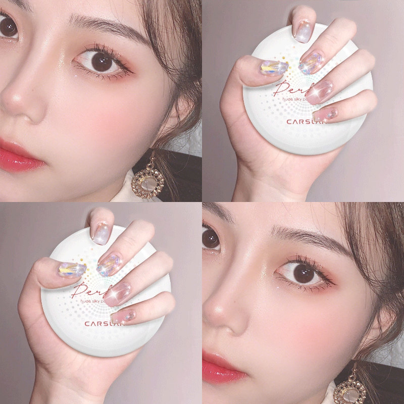 卡姿兰粉饼定妆持久控油防水遮瑕干粉散粉干湿两用李佳琦推荐色