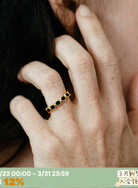 ABOA*日月灵感开口戒指