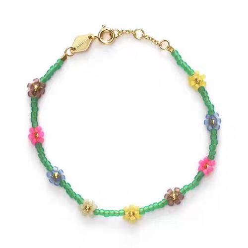 annilu花朵仙女手工串珠