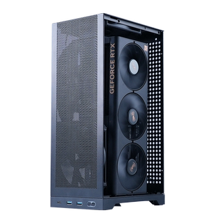 闪鳞L300 7500F/12600KF/5060Ti/RX9070/5070TI 立式电脑ITX桌面迷你便携台式主机S300竖版游戏电竞DIY整机