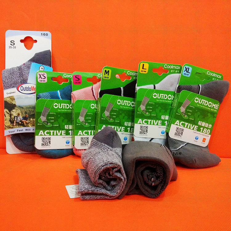 飞爽户外徒步登山速干袜子儿童款