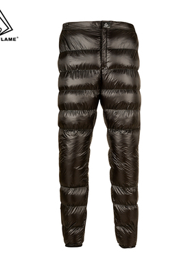冰焰ICE FLAME超轻羽绒裤男女款户外白鹅绒防寒便携保暖栖鸭绒