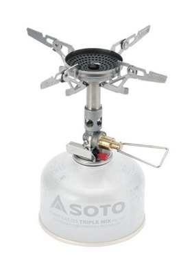 日本SOTO野营炉子SOD-310户外气炉OD-1RX风神WindMaster带稳压器