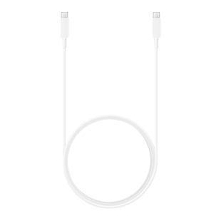 三星 Samsung原装白色双Type-C接口手机数据线充电线加速充电1.8米