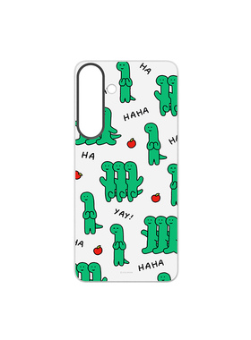 三星/Samsung S25+/S25Ultra JOGUMAN系列之绿色/粉色小恐龙智能锁屏动画NFC交互卡