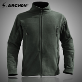 冬季 保暖战术运动外套冲锋衣女加厚 户外抓绒衣男双面摇粒绒开衫