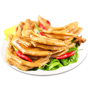 【不老神-锁鲜鸭掌190g】神鲜装卤味香辣鸭爪肉类衢州零食小吃