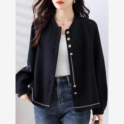 小香风棒球服短款外套女春秋2025新款今年爆款上衣高端大气上档次