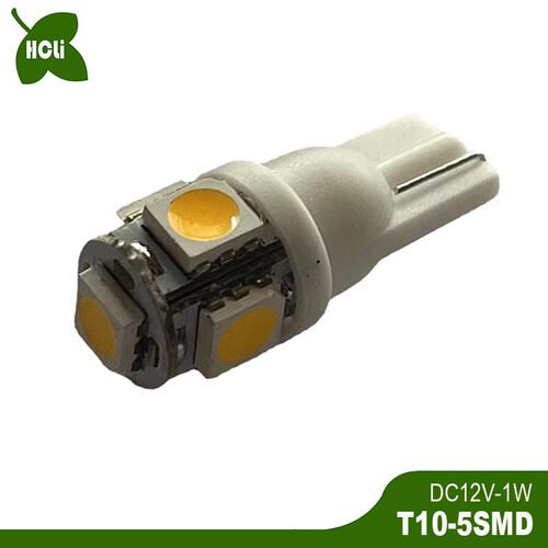 高品质 DC12V T10 W5W 168 194 LED汽车示宽灯 角灯 边灯 牌照灯
