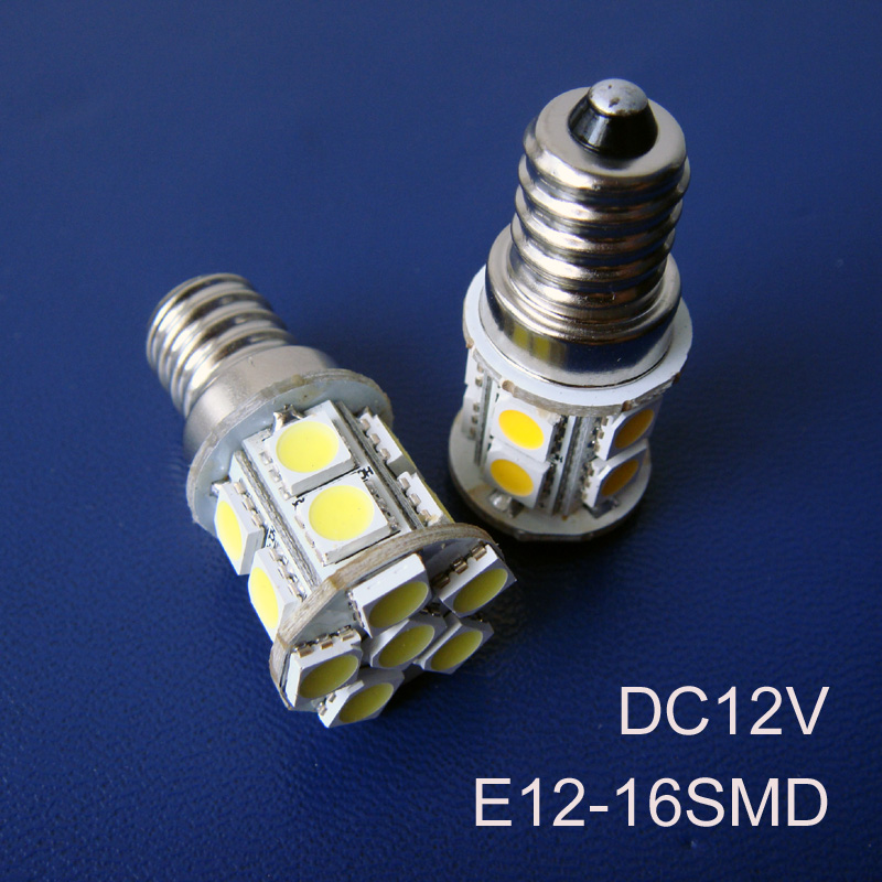 高品质 5050 DC 12V 3W E12 LED灯泡 E12 LED光源 E12水晶装饰灯