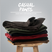 休闲裤 长裤 男春季 男士 麻吉男装 子欧美男裤 修身 微弹直筒裤 小脚8105