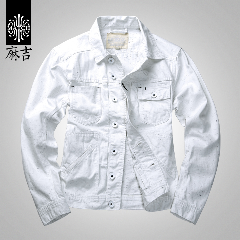 match麻吉男青年春季潮流夹克
