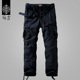 长裤 多袋裤 男潮牌秋季 男士 麻吉工装 子薄款 户外男青年休闲裤 裤 6057