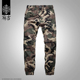 休闲运动哈伦裤 麻吉迷彩裤 潮缩脚6552 长裤 宽松束腿脚裤 男士 小脚裤