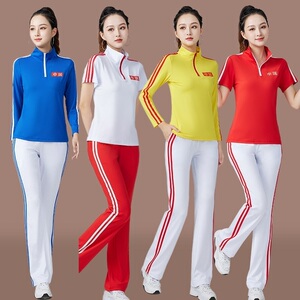 休闲时尚运动套装中国风舞蹈服