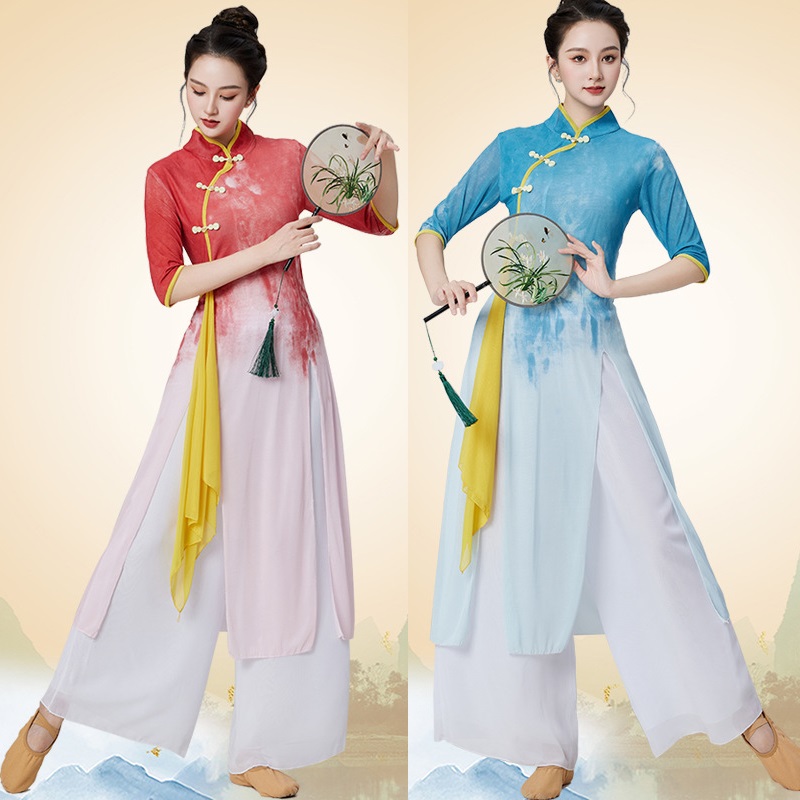 2025新款广场舞服装秧歌服套装
