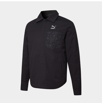스팟 PUMA 푸마 재킷 남성 싱글 브레스트 셔츠 534972-12-01-64 53497212